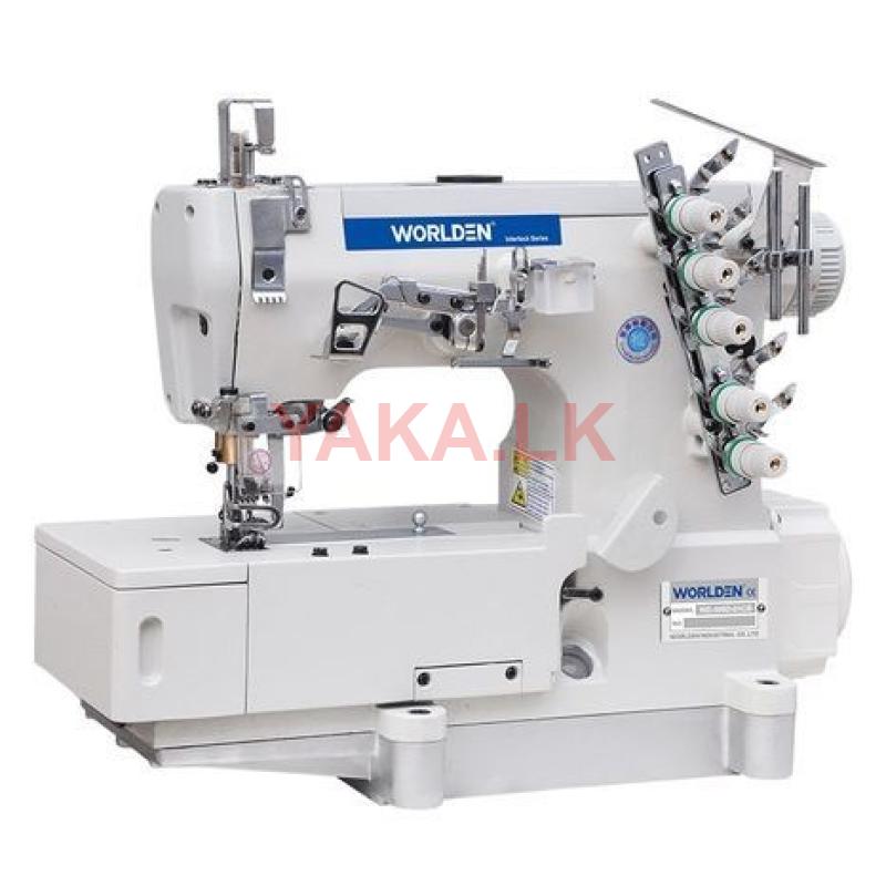 WORLDEN Direct drive Flat-bed interlock sewing machine