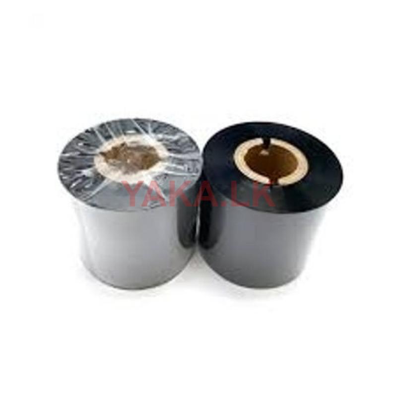 Wax Ink 55mm x 300mm Out Side 1' Core Ribbon Roll – BlacK
