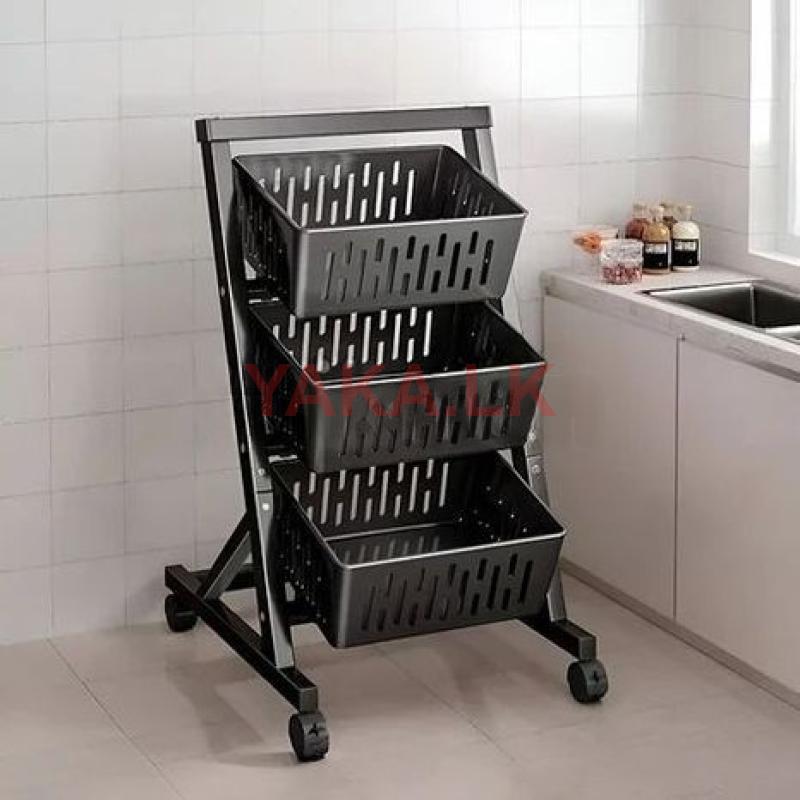 Kitchen Storage Rack with Baskets