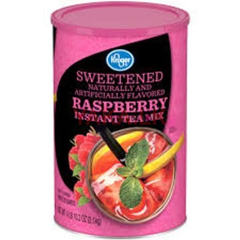 Kroger Sweetened Raspberry Instant Tea Mix 2.1kg