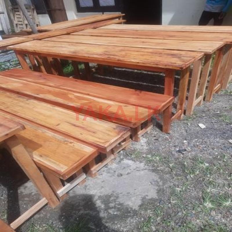 Table and Bench 6ft *15inch Mahogani