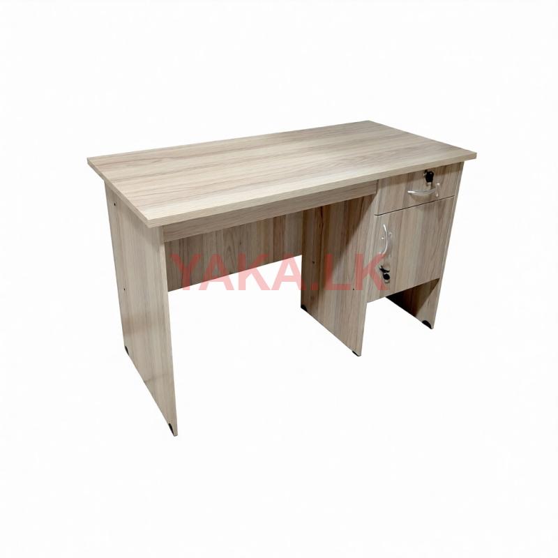 4x2 Melamine writing Table - American Ash