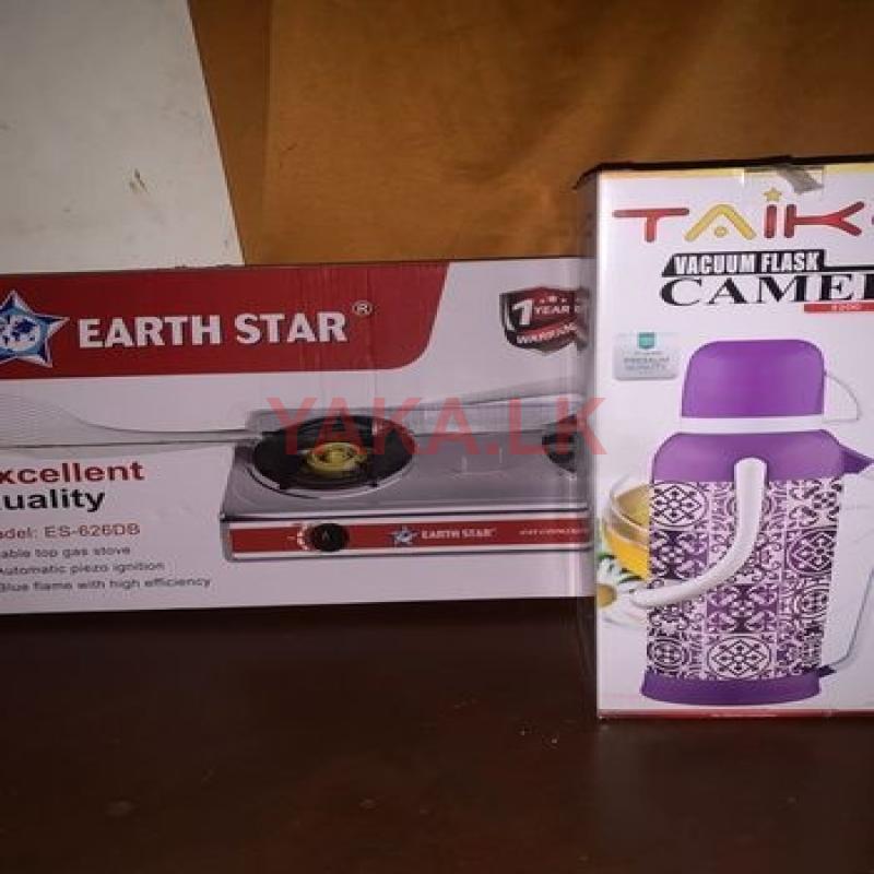 Gas Cooker with Vacuum Flask