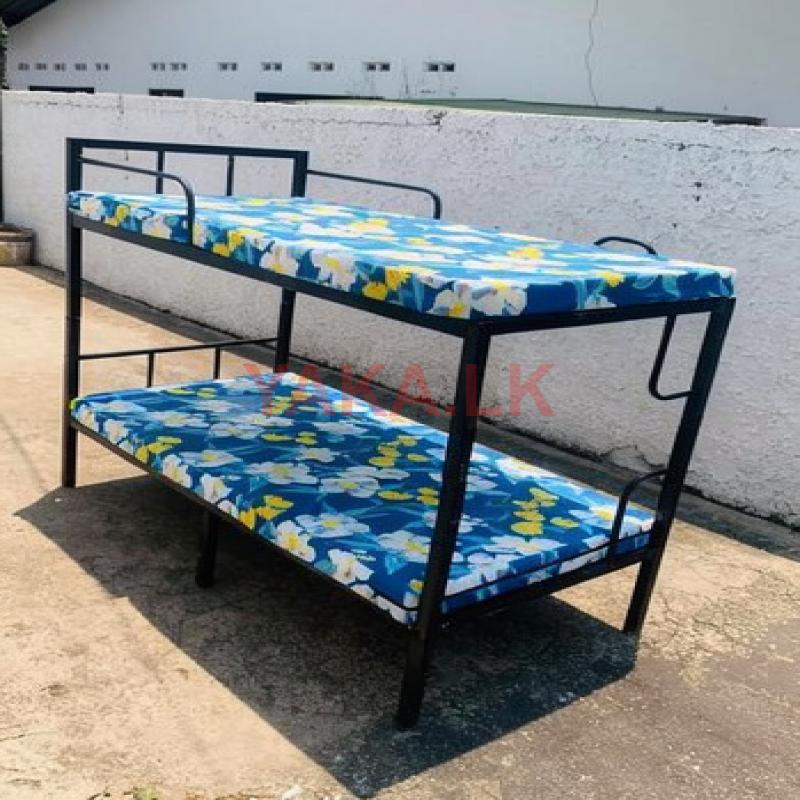 Steel Bunker Beds with 2 Mattresses