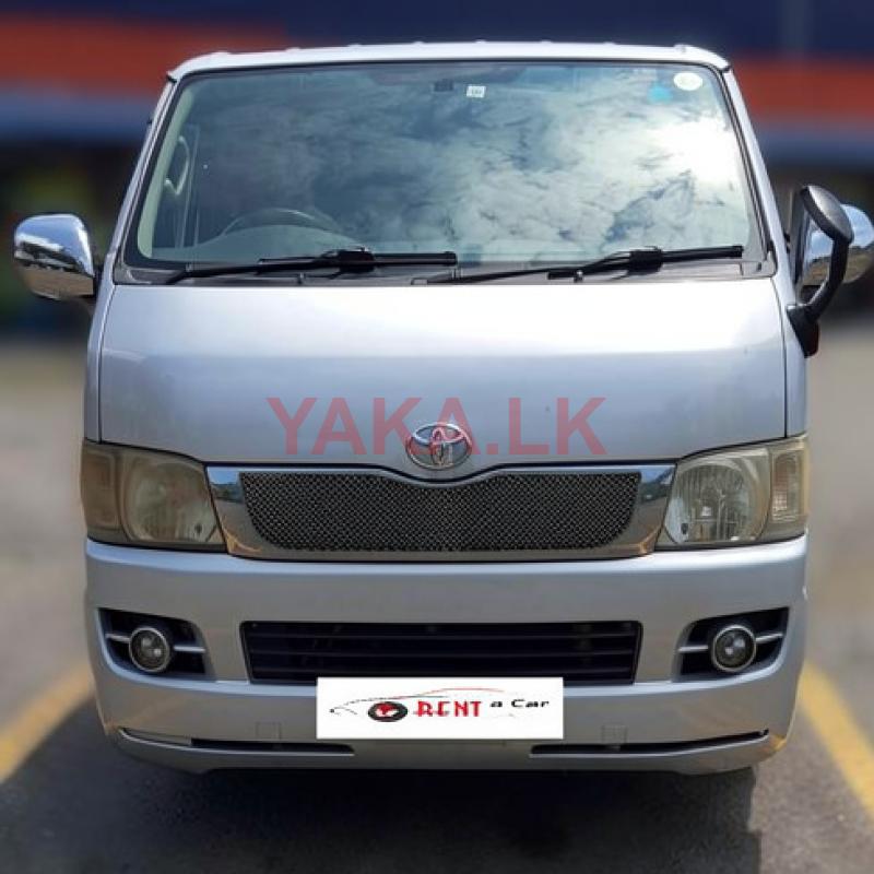 Toyota KDH Van for rent